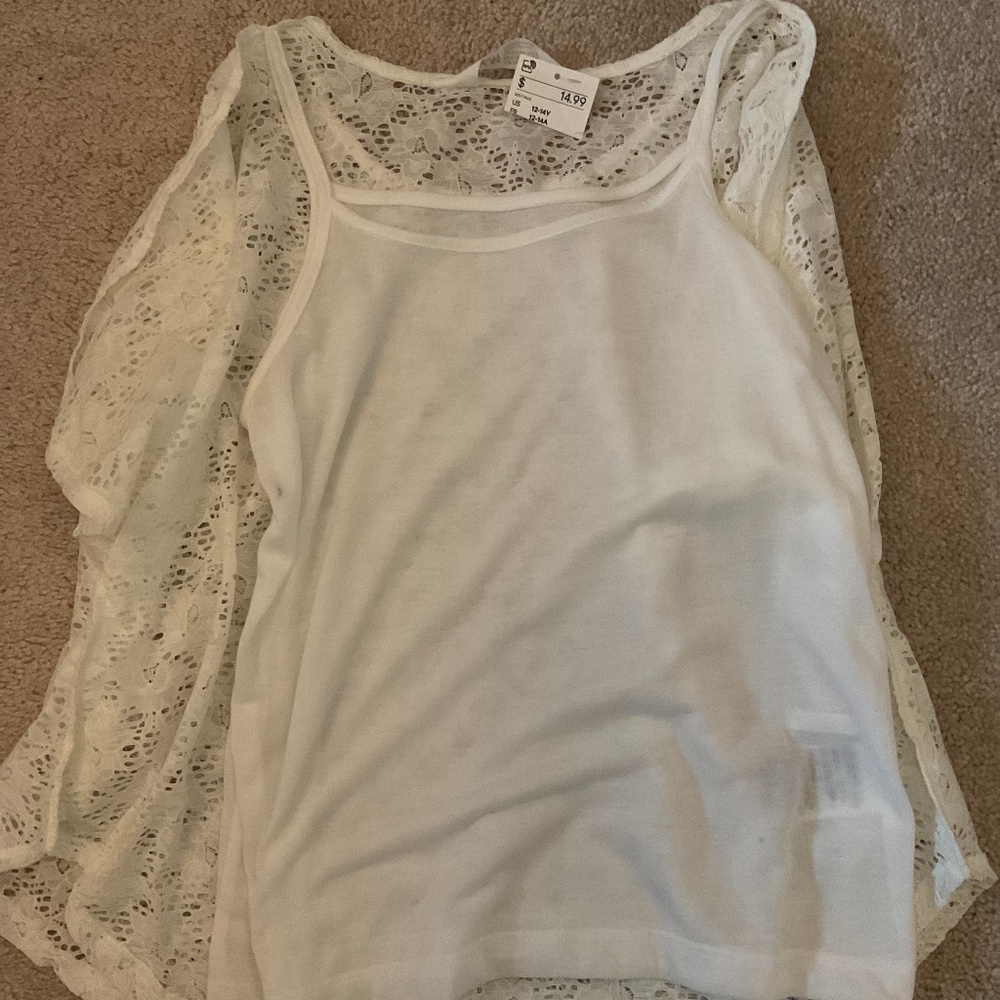 I am selling a two piece sweater and tank top set!